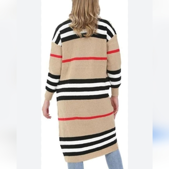 Fun longer open cardigan size XXL - Picture 2 of 5